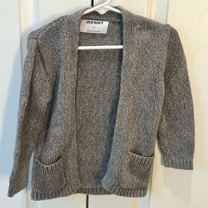 Old Navy gray cardigan, 3T